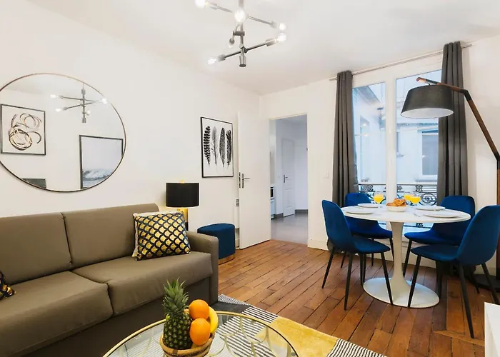 Apartamento 1Br Lovely Apartment Near Latin Quarter & Notre Dame *